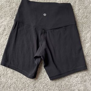 lululemon Align High-Rise Short 6” Womens Size 6 Black